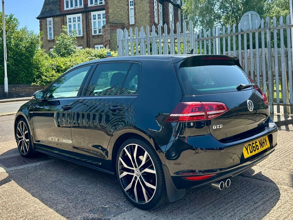 Volkswagen Golf 2.0 Tdi Bluemotion Tech Gtd Hatchback D YD66NHY Black #5