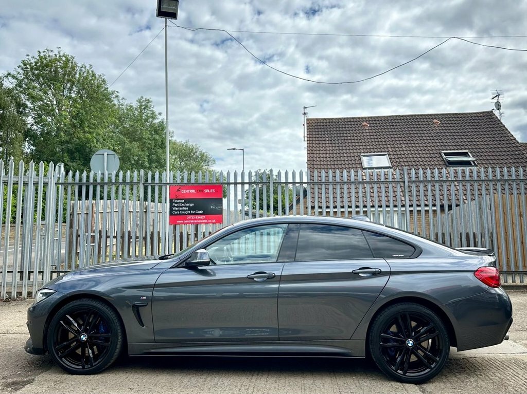 BMW 4 Series Gran Coupe 3.0 435D M Sport Hatchback Xdrive Grey #4