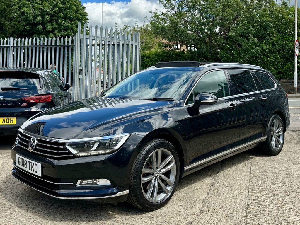Volkswagen Passat 2.0 Tdi Gt Estate Dsg Euro 6 S S 150 GD18TKO Black #3