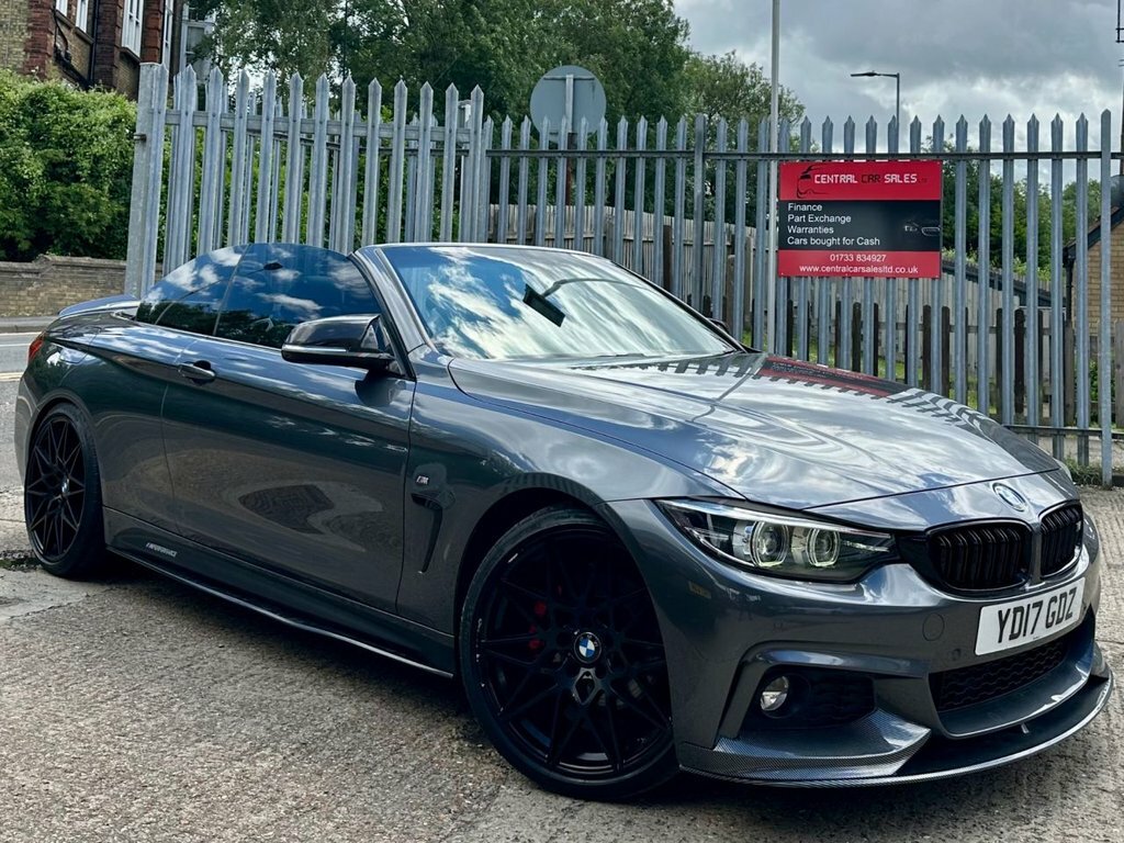 BMW 4 Series 3.0 430D M Sport Convertible Euro Grey