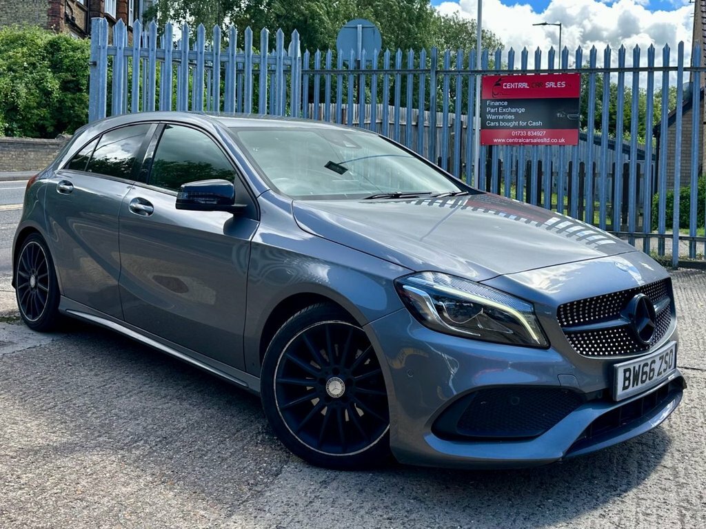 Mercedes-Benz A Class 1.5 A180d Amg Line Premium Hatchback BW66ZSO Grey