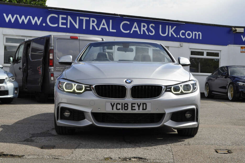 BMW 4 Series 2.0 420D M Sport YC18EYD Silver #2