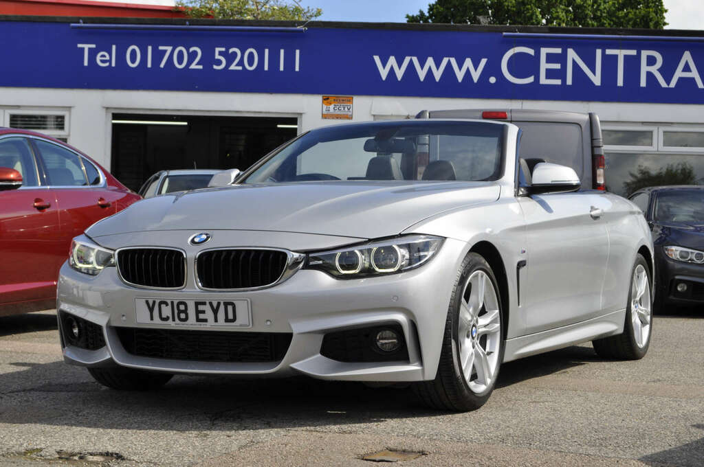 BMW 4 Series 2.0 420D M Sport YC18EYD Silver #3