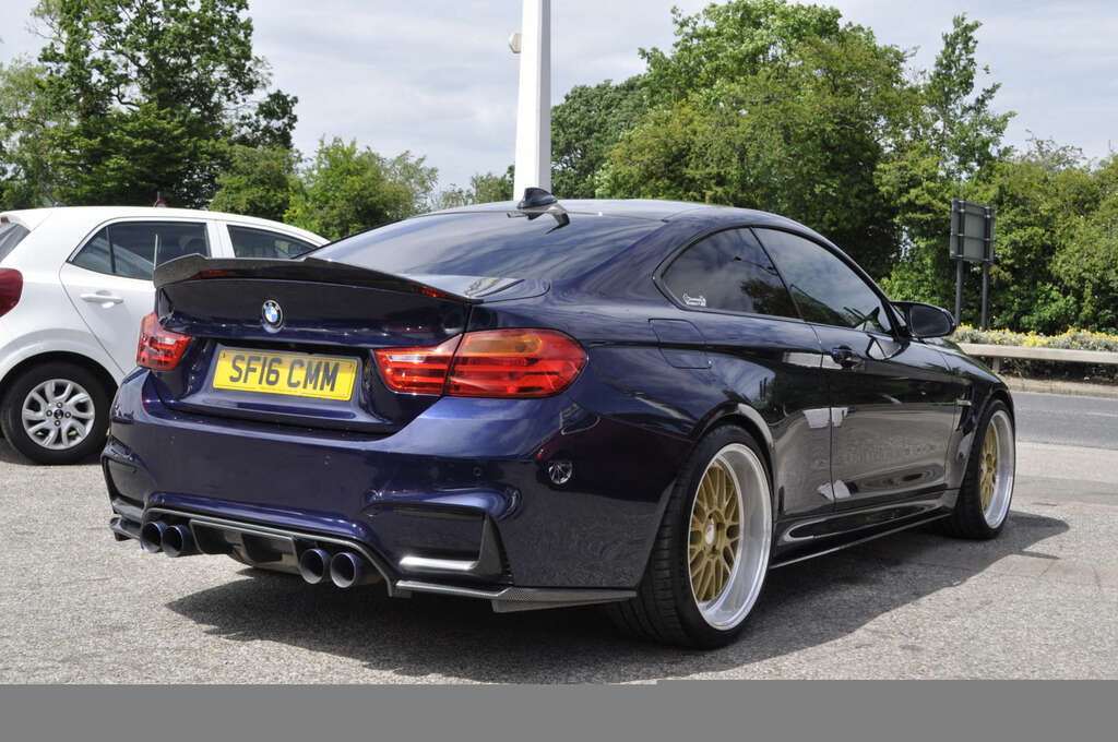 BMW 4 Series 3.0 M4 Blue #3