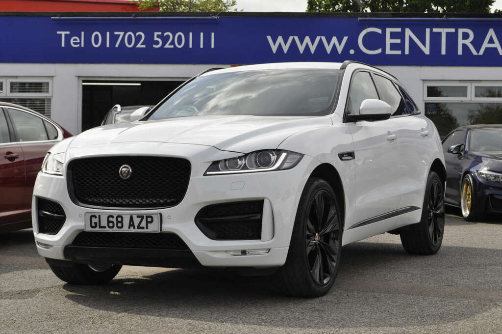 Jaguar F-Pace 2.0 F-pace R-sport Awd D 4Wd GL68AZP White #3