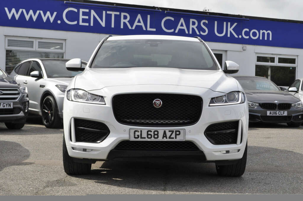 Jaguar F-Pace 2.0 F-pace R-sport Awd D 4Wd GL68AZP White #2