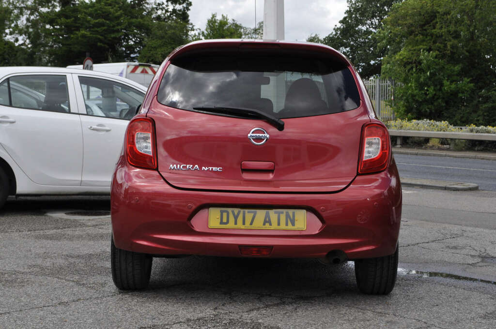Nissan Micra 1.2 Micra N-tec Cvt Red