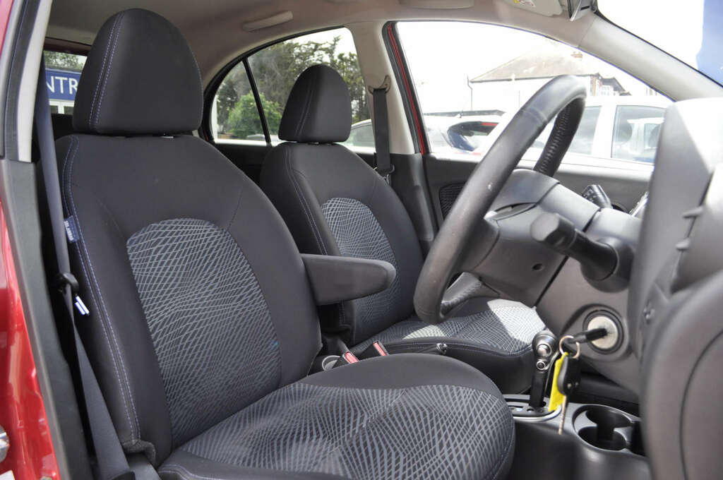 Nissan Micra 1.2 Micra N-tec Cvt Red #4