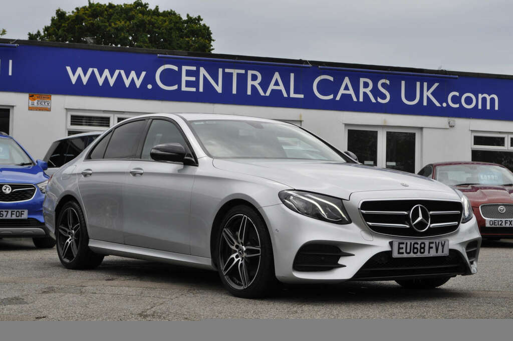 Mercedes-Benz E Class Petrol EU68FVY Grey