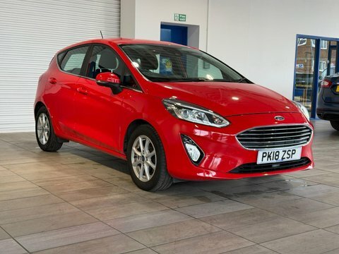 Ford Fiesta 1.0T Ecoboost Zetec Red
