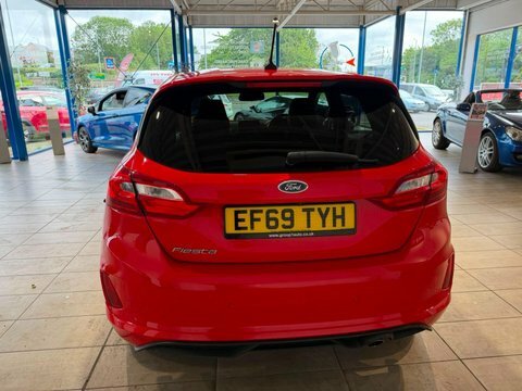 Ford Fiesta 1.0T Ecoboost St-line EF69TYH Red #4