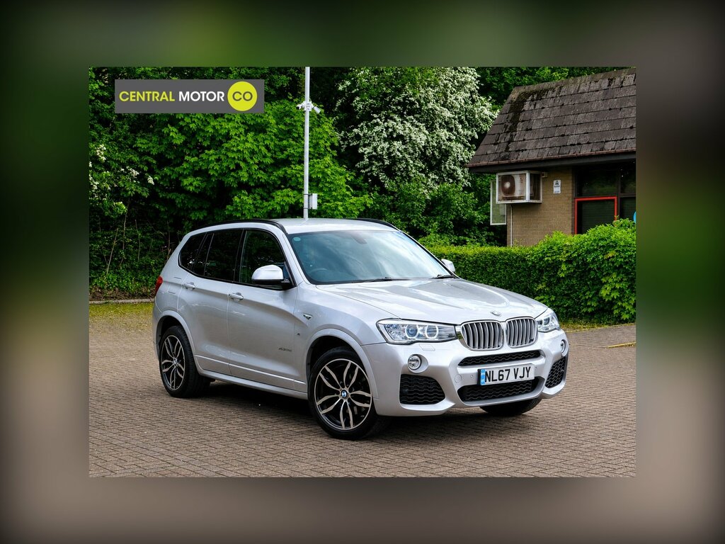 BMW X3 3.0 35D M Sport Suv Xdrive Euro 6 NL67VJY Silver #2