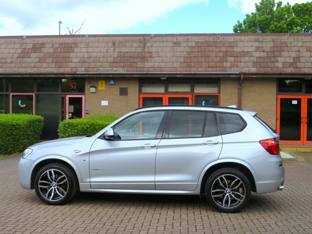 BMW X3 3.0 35D M Sport Suv Xdrive Euro 6 NL67VJY Silver #6