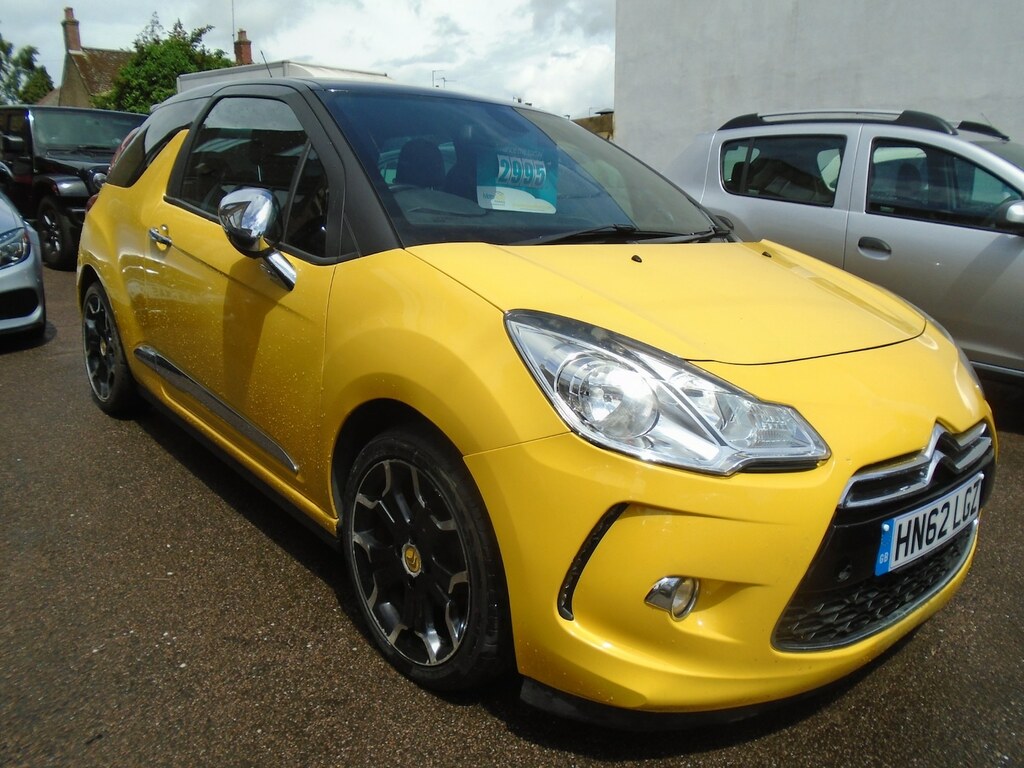 Citroen DS3 1.6 E-hdi 110 Airdream Dsport Plus HN62LGZ Yellow #2