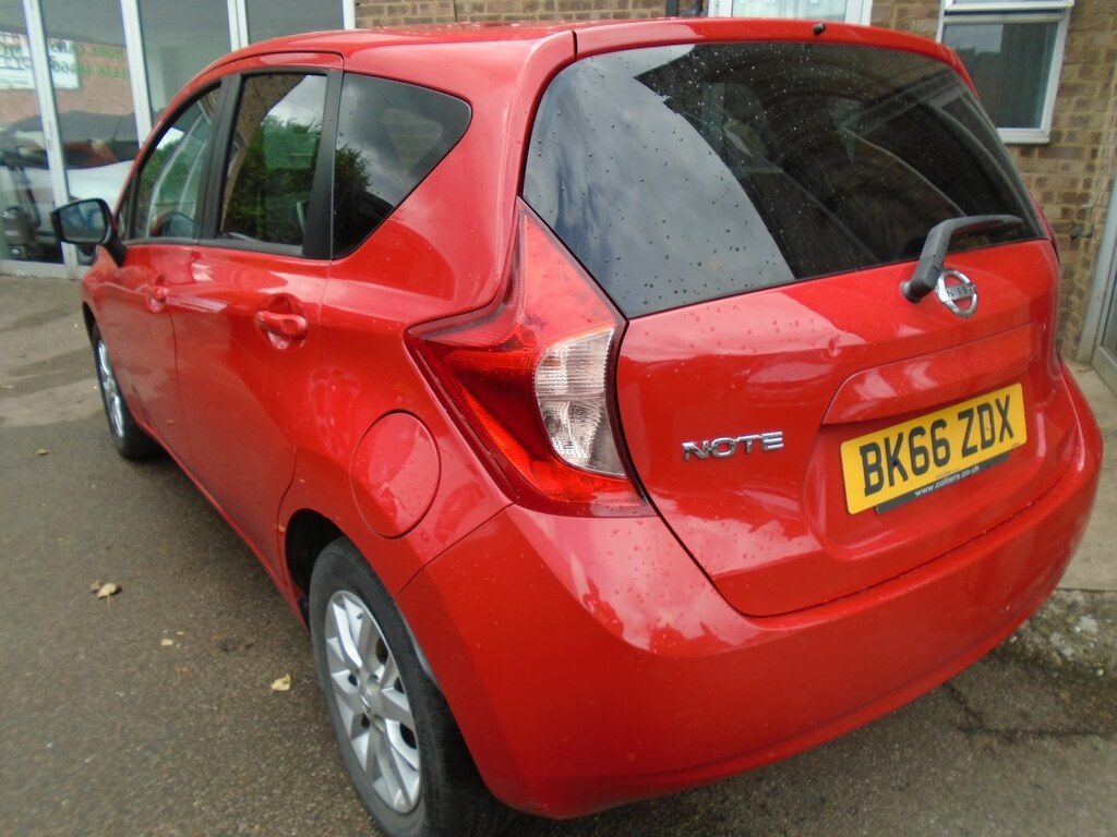 Nissan Note 1.2 Acenta Premium Red #4