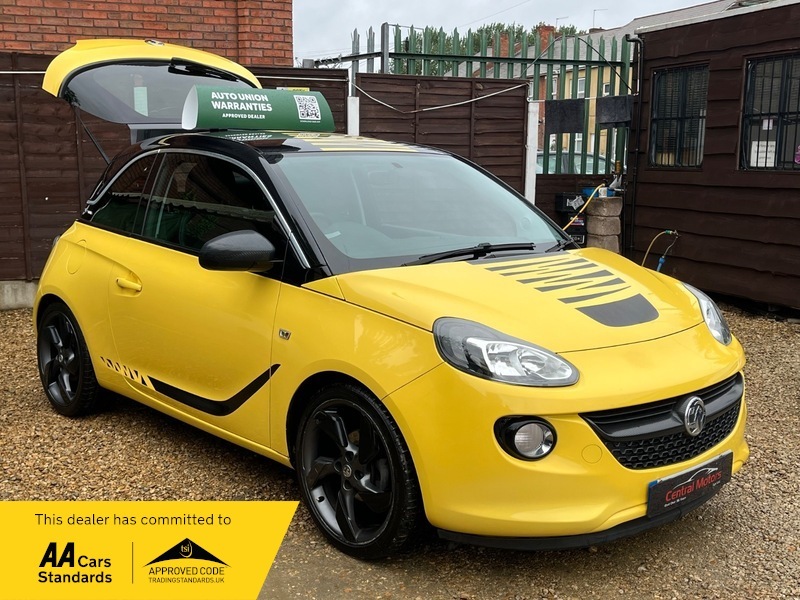 Vauxhall Adam Slam Yellow