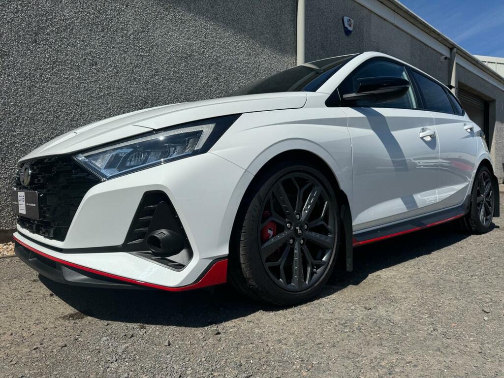 Hyundai I20 Hatchback 1.6 T-gdi N 2021 White #4