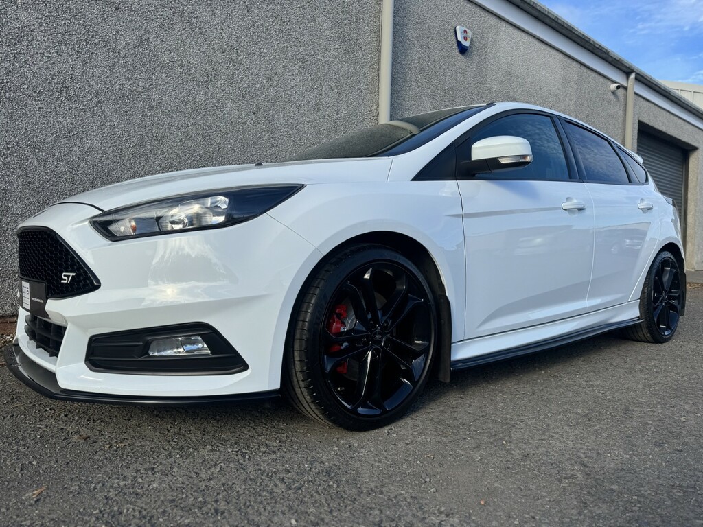Ford Focus 2.0 T Ecoboost St-2 White #6