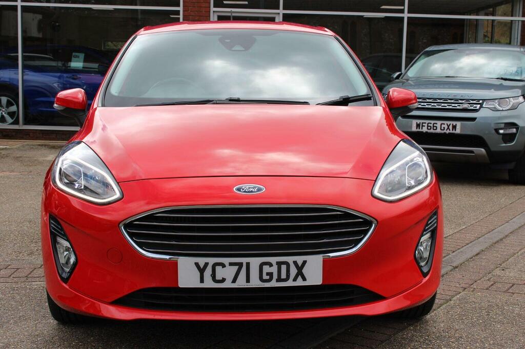 Ford Fiesta Hatchback 1.0T Ecoboost Mhev Titanium X Euro 6 S YC71GDX Red #3