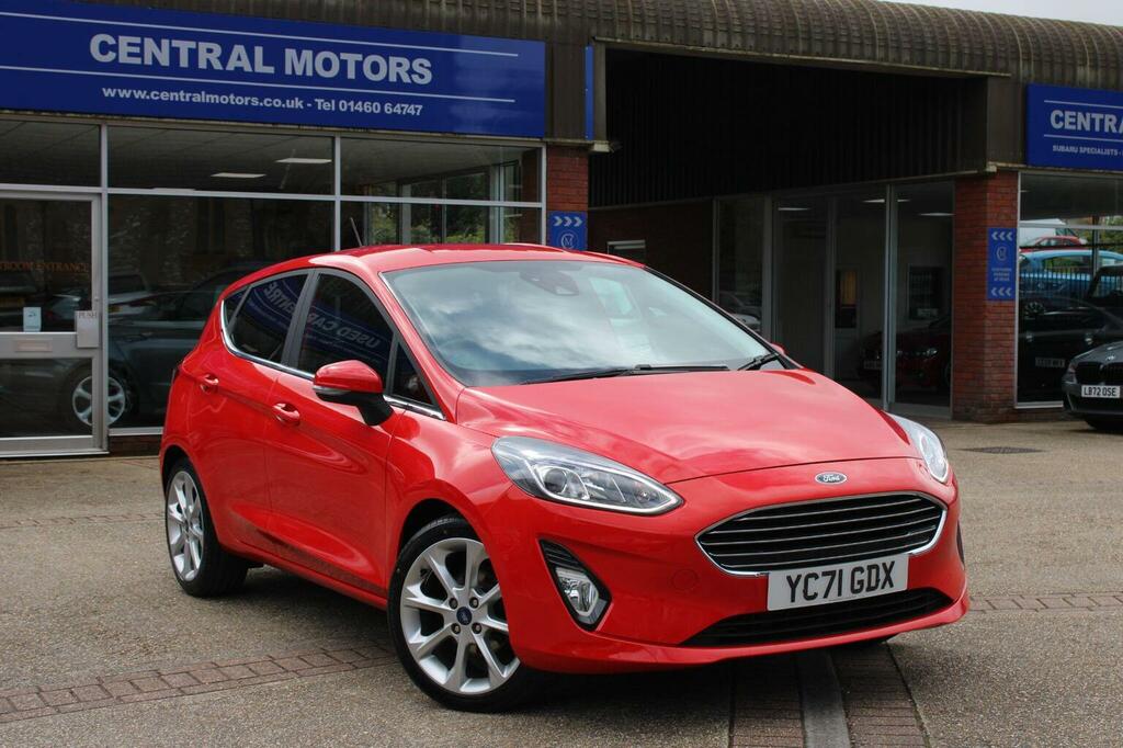 Ford Fiesta Hatchback 1.0T Ecoboost Mhev Titanium X Euro 6 S YC71GDX Red #2