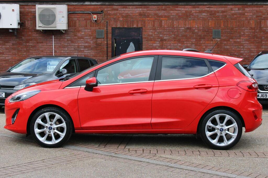 Ford Fiesta Hatchback 1.0T Ecoboost Mhev Titanium X Euro 6 S YC71GDX Red #5