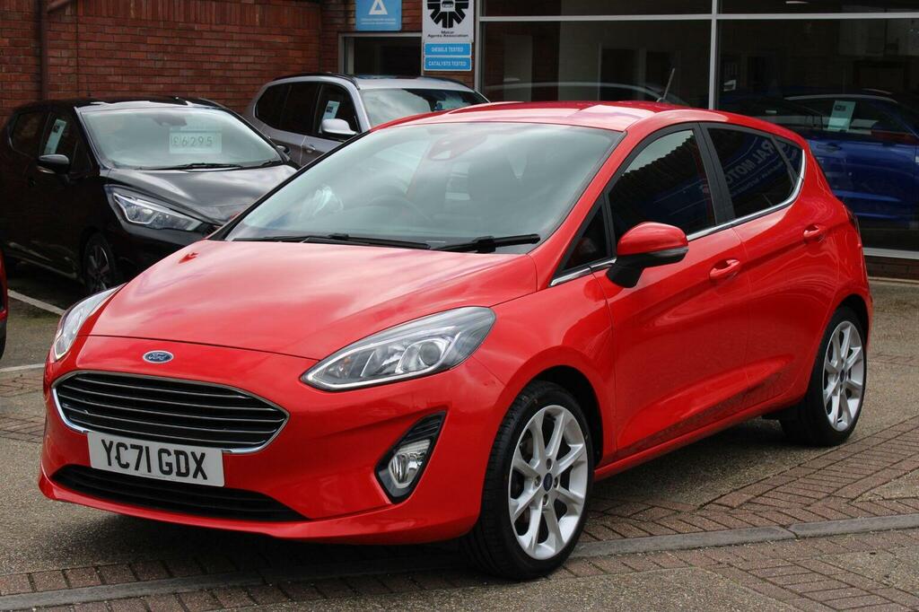 Ford Fiesta Hatchback 1.0T Ecoboost Mhev Titanium X Euro 6 S YC71GDX Red #4