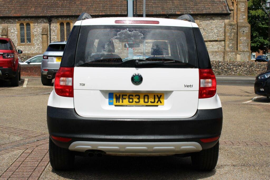 Skoda Yeti Suv 2.0 Tdi S Euro 5 201363 White #6