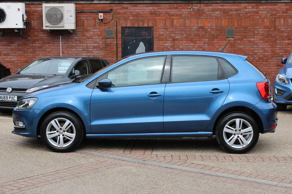 Volkswagen Polo 1.2 Tsi Match Edition Euro 6 Ss Blue #5