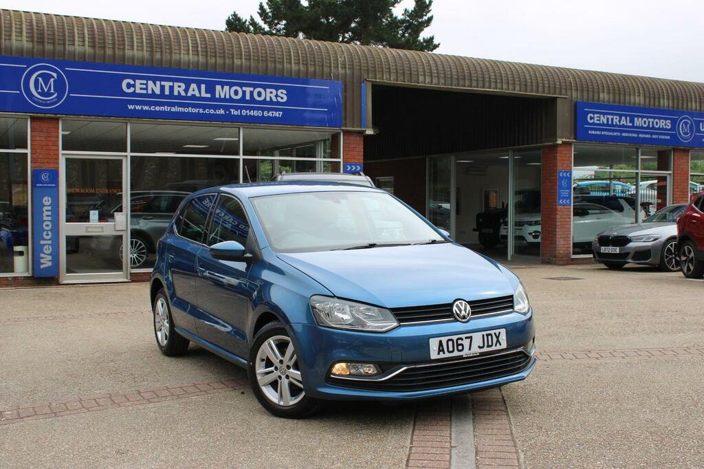 Volkswagen Polo 1.2 Tsi Match Edition Euro 6 Ss Blue #2