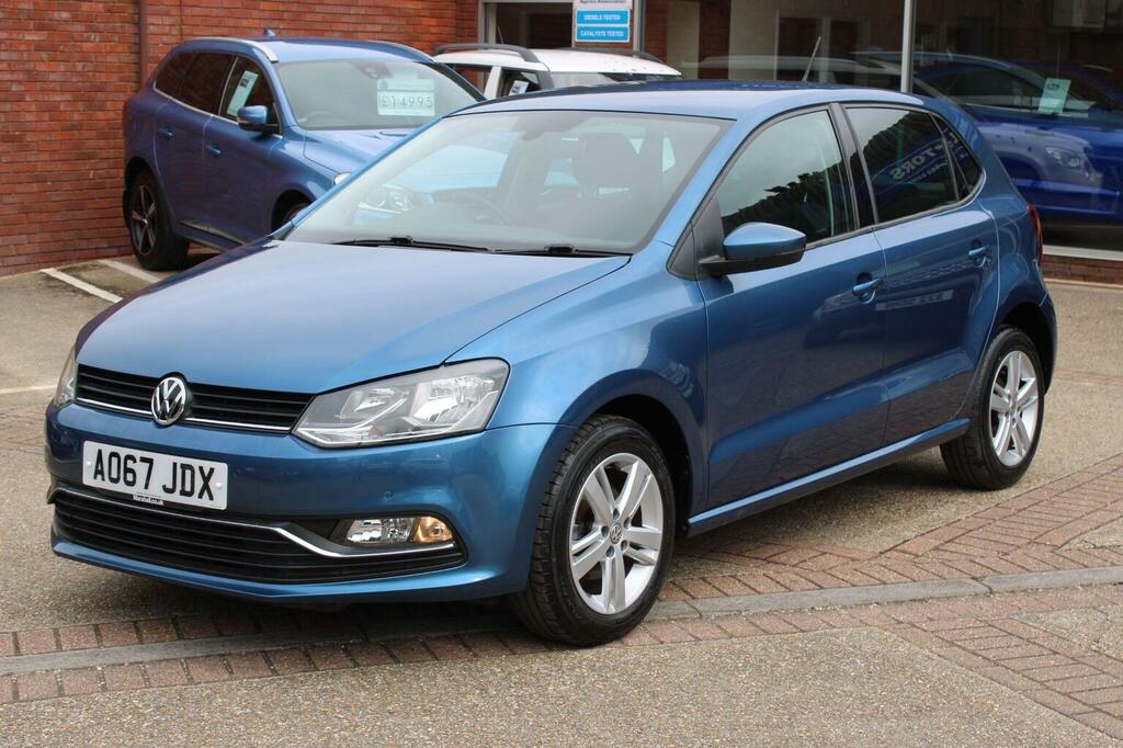 Volkswagen Polo 1.2 Tsi Match Edition Euro 6 Ss Blue #4