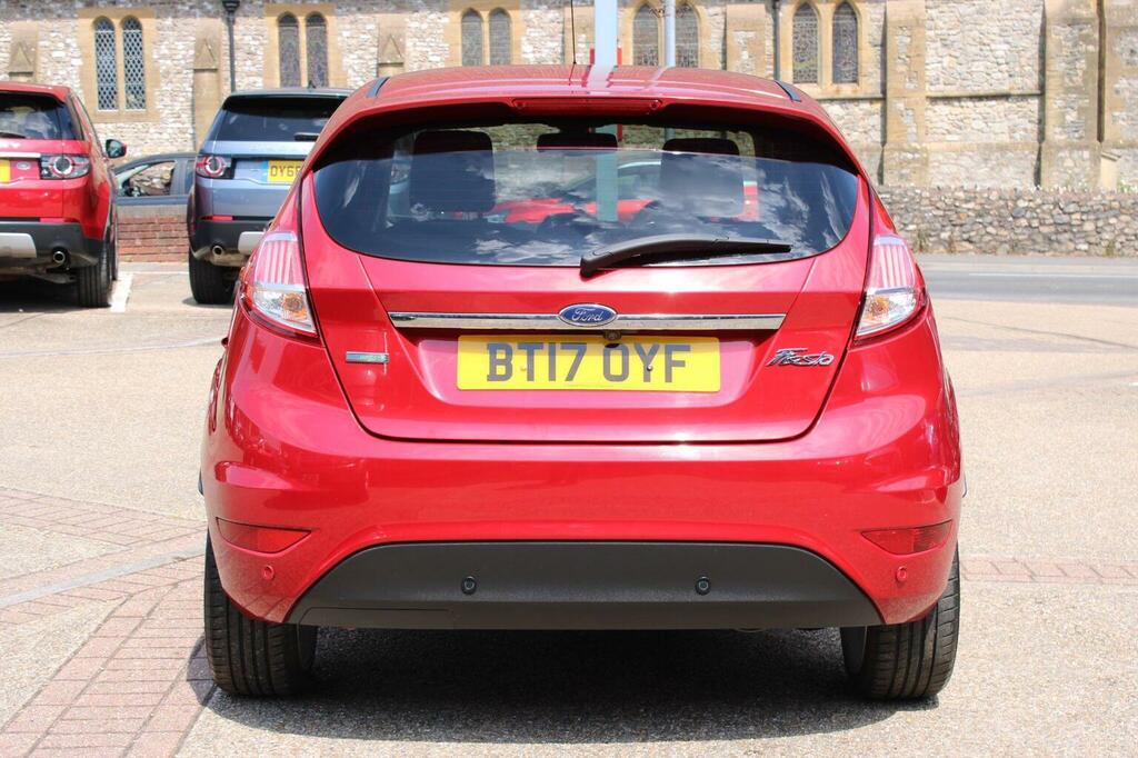 Ford Fiesta 1.0T Ecoboost Titanium X Euro 6 Ss Red #6