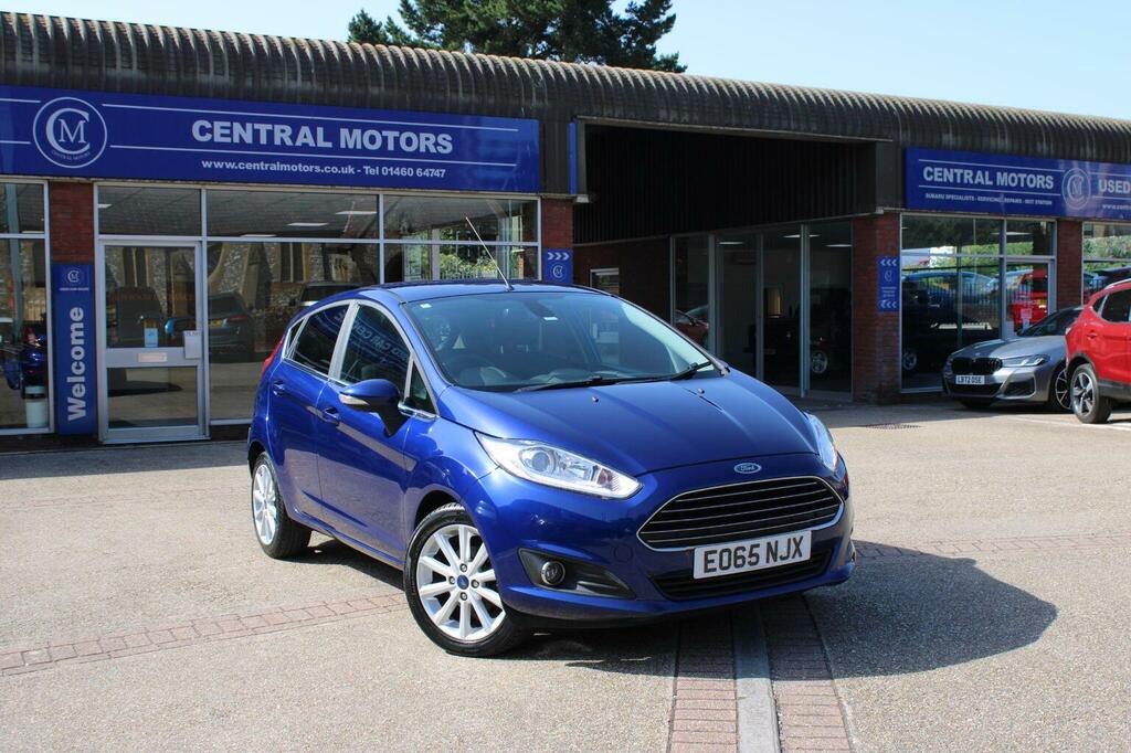 Ford Fiesta Hatchback 1.0T Ecoboost Titanium Powershift Euro 6 Blue #2