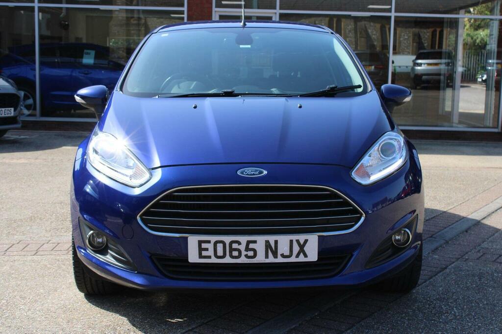 Ford Fiesta Hatchback 1.0T Ecoboost Titanium Powershift Euro 6 Blue #3