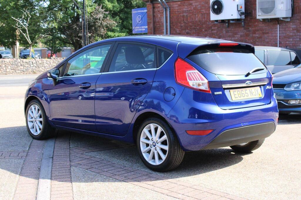 Ford Fiesta Hatchback 1.0T Ecoboost Titanium Powershift Euro 6 Blue #6