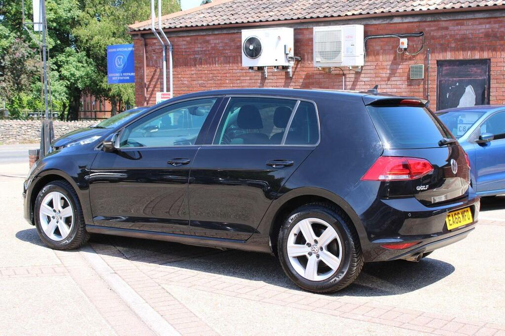 Volkswagen Golf 1.6 Tdi Bluemotion Tech Match Edition Euro 6 Ss Black #6