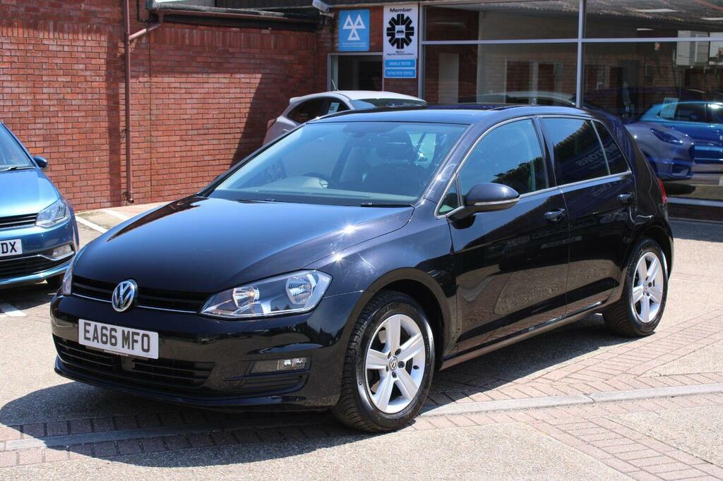 Volkswagen Golf 1.6 Tdi Bluemotion Tech Match Edition Euro 6 Ss Black #4