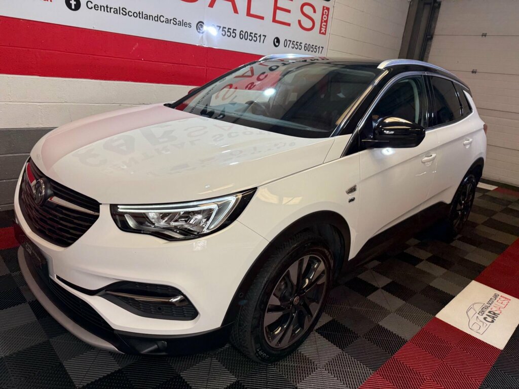 Vauxhall Grandland X 1.2 Turbo Griffin Edition Euro 6 Ss PF21YBX White #6