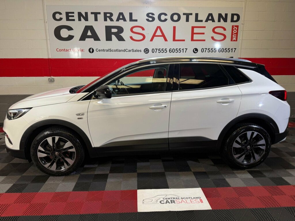 Vauxhall Grandland X 1.2 Turbo Griffin Edition Euro 6 Ss PF21YBX White #4