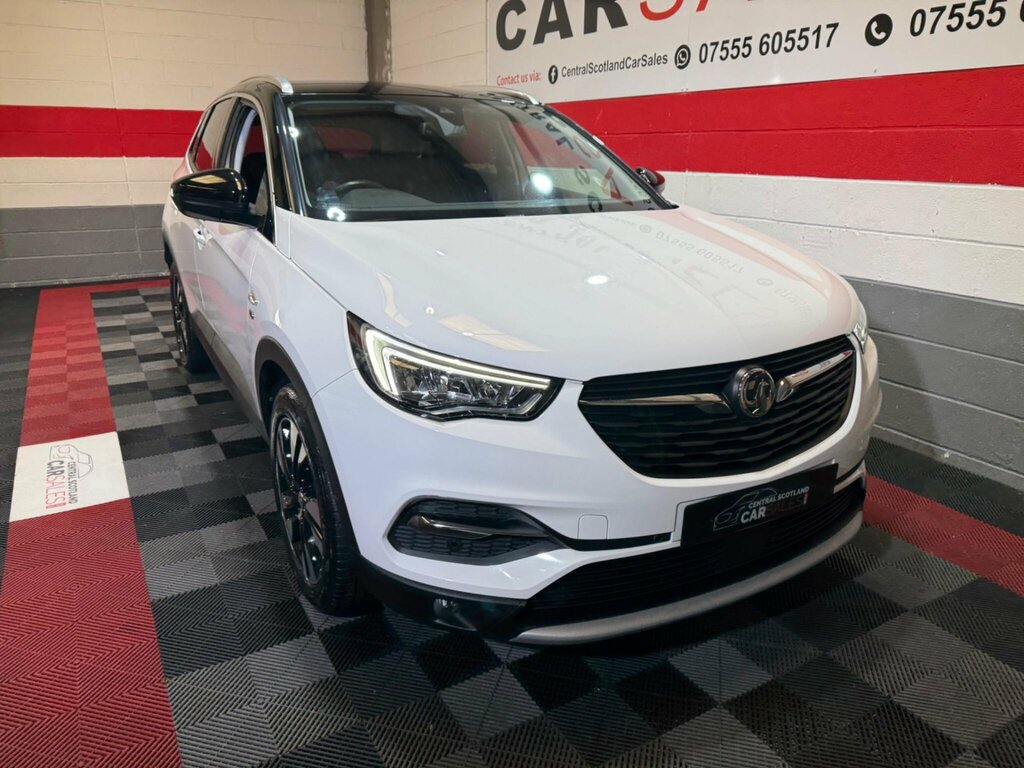 Vauxhall Grandland X 1.2 Turbo Griffin Edition Euro 6 Ss PF21YBX White #5