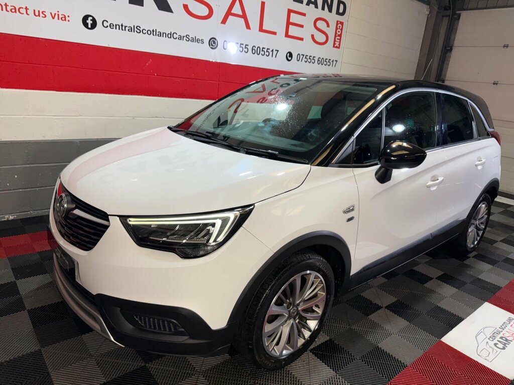 Vauxhall Crossland X 1.2 Griffin Euro 6 Ss DT70ERY White #2