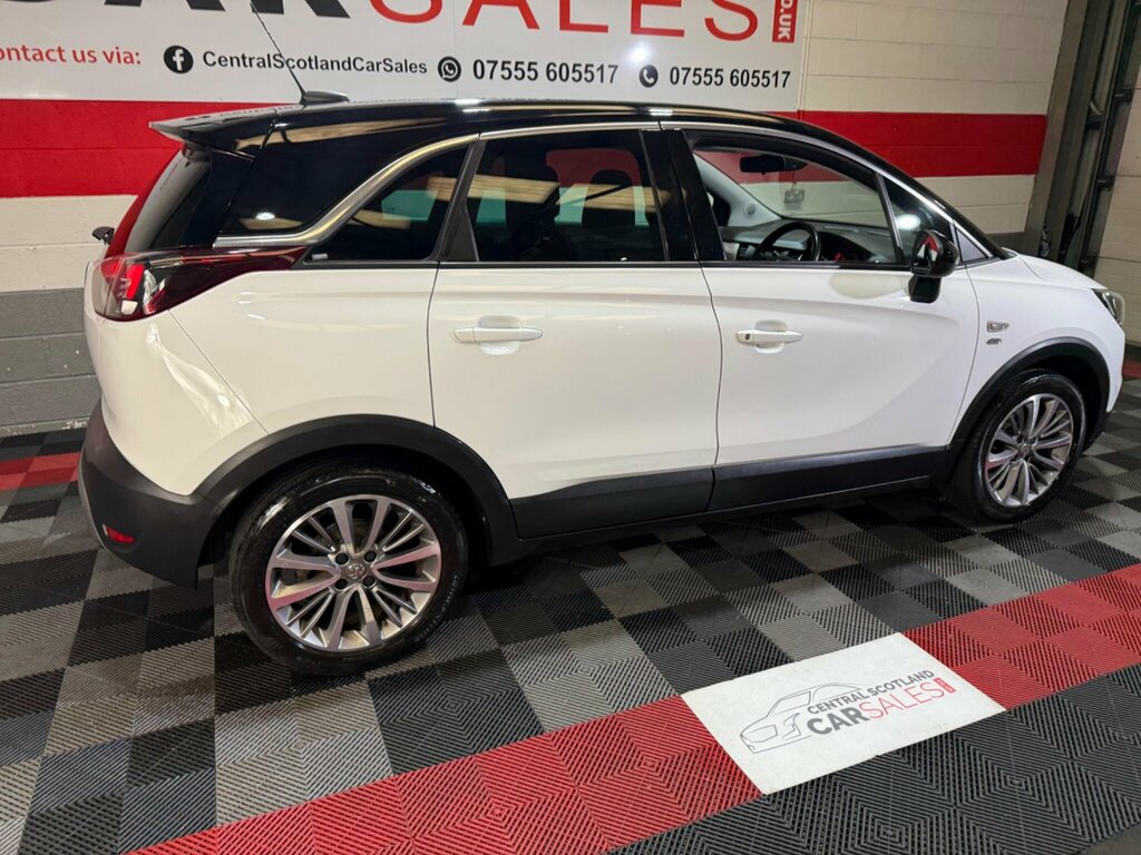 Vauxhall Crossland X 1.2 Griffin Euro 6 Ss DT70ERY White #4