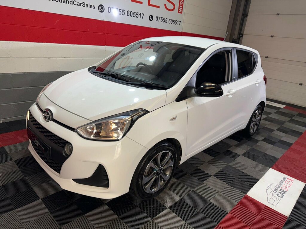 Hyundai I10 1.0 Play Euro 6 SK19NDM White #6
