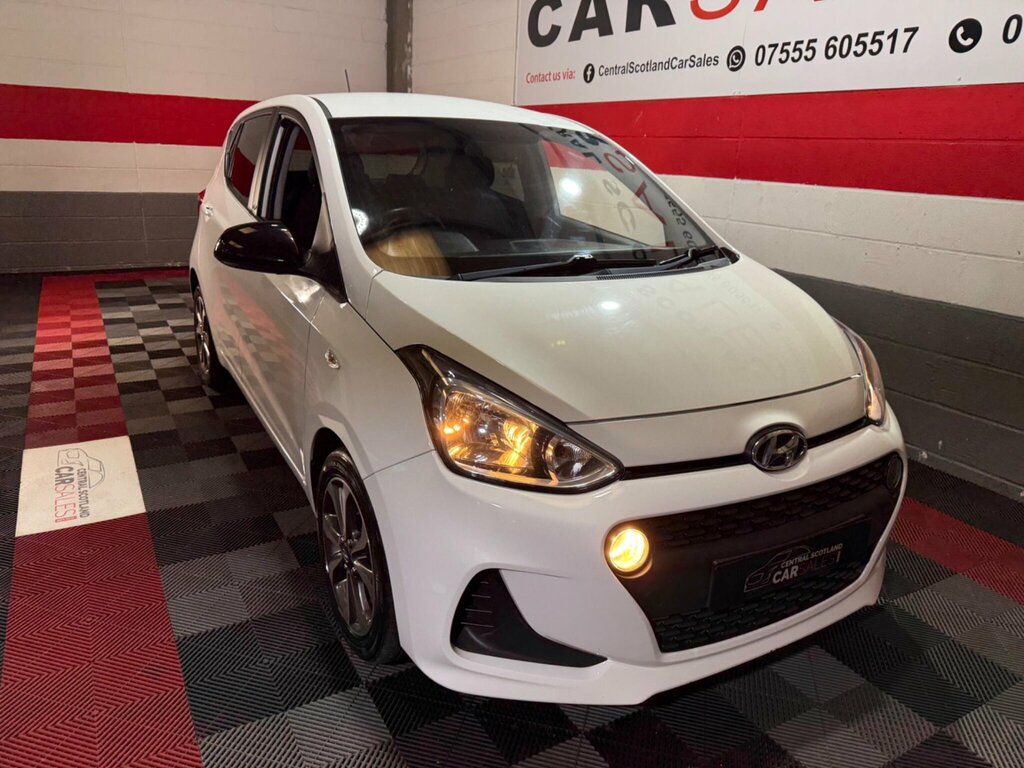 Hyundai I10 1.0 Play Euro 6 SK19NDM White #5