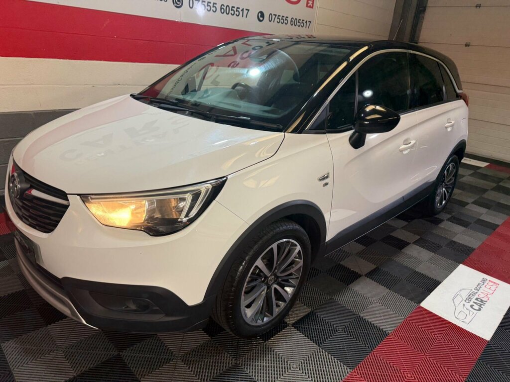 Vauxhall Crossland X 1.2 Elite Nav Euro 6 SC67FUA White #2