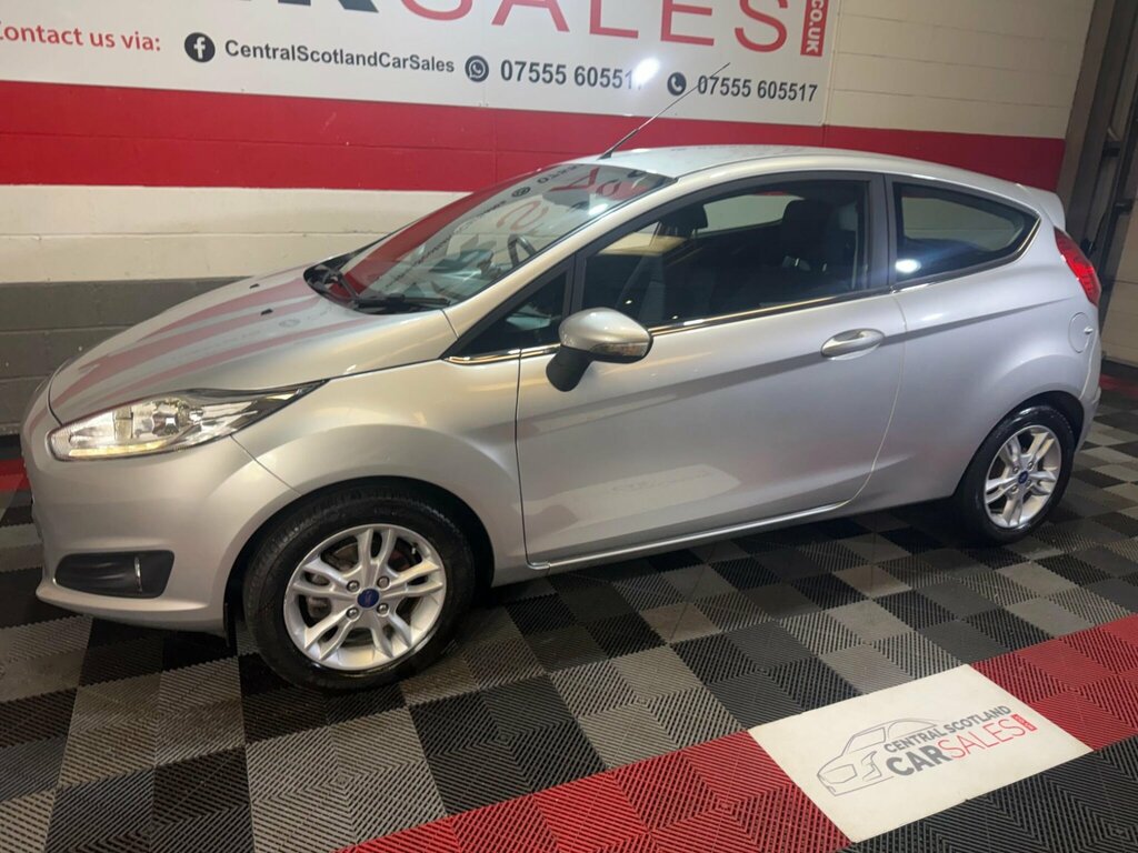 Ford Fiesta 1.25 Zetec Euro 6 VN66LGX Silver #6