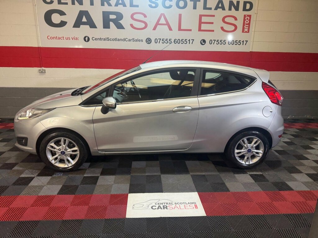 Ford Fiesta 1.25 Zetec Euro 6 VN66LGX Silver #4