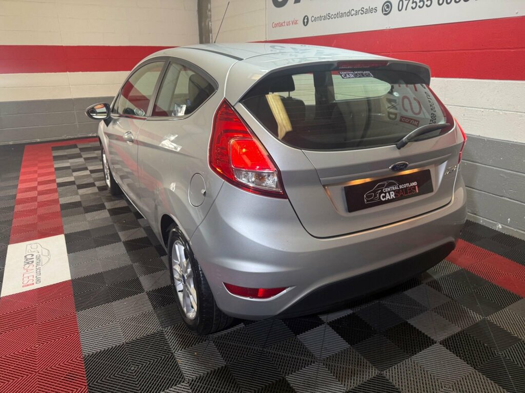 Ford Fiesta 1.25 Zetec Euro 6 VN66LGX Silver #3