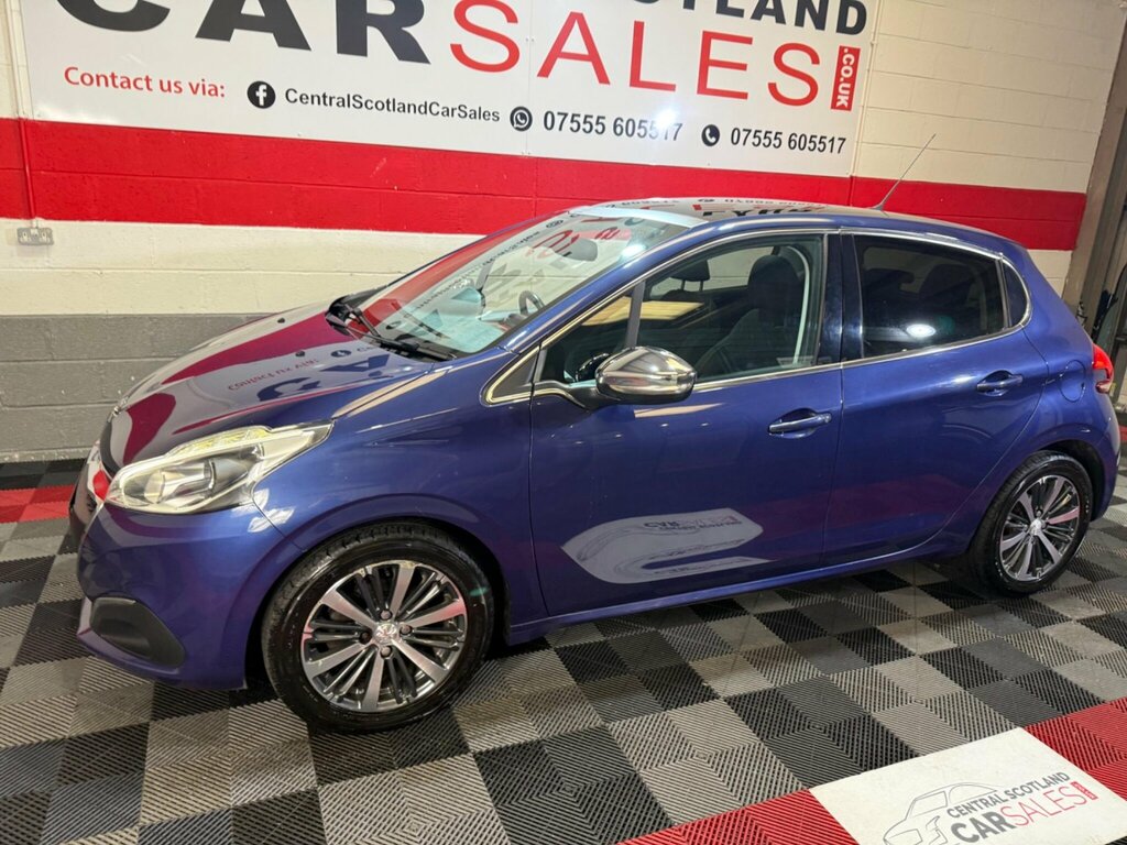 Peugeot 208 1.2 Puretech Allure Euro 6 SB66OJO Blue #4