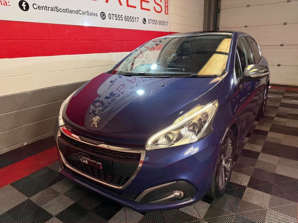 Peugeot 208 1.2 Puretech Allure Euro 6 SB66OJO Blue #6