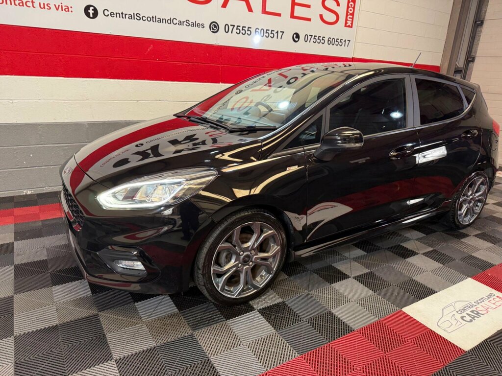 Ford Fiesta 1.0T Ecoboost Mhev St-line Edition Euro 6 Ss Black